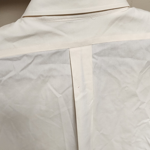 Brooks Brothers Men's Size 16-33 Cream Long Sleeve Button Down Non-Iron Shirt - Picture 4 of 9